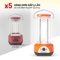 Đèn sạc tích điện Honjianda HJD-222