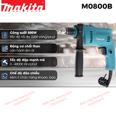 Máy khoan Makita M0800B (10mm)