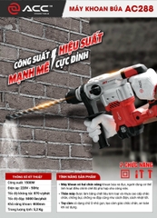 Máy khoan bê tông ACC AC288