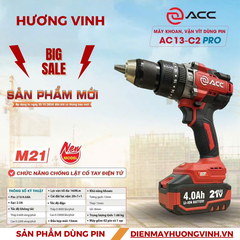 Máy khoan pin ACC AC13 C2 pro