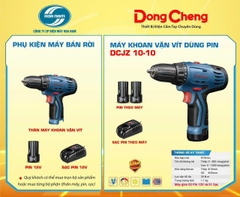 Máy khoan pin Dongcheng DCJZ10-10