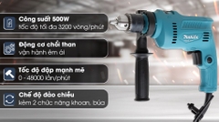 Máy khoan Makita M0801B   ( 16mm )