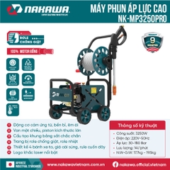 Máy rửa xe Nakawa NK-MP3250PRO