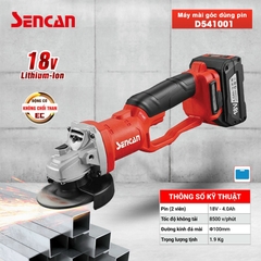 Máy mài góc pin Sencan D541001 ( 100mm )