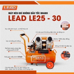 Máy nén khí không dầu LEAD LE25-30