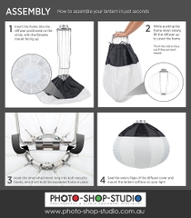 Softbox cầu Jinbei 85cm- hàng chính hãng