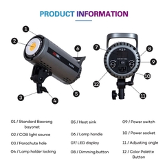 Đèn led ZSYB B200X- 160W Hàng chính hãng