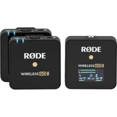 Combo WT2 Hộp sạc nhanh TELESIN và bộ micrô RØDE Wireless GO II Duo