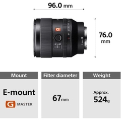 Ống kính Sony FE 35mm f/1.4 GM