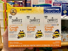 Siro trị ho cho bé từ 2-12 tuổi Zarbee's Cough Syrup 118ml (made in USA) _ DATE T9/2024