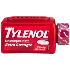 TYLENOL Extra Strength 500mg  - Giảm đau hạ sốt
