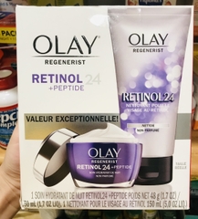 Set Kem dưỡng da & sữa rửa mặt Olay (Mỹ) - Olay Reganerist