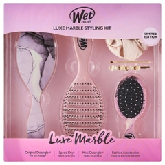 Set lược Wetbrush Luxe Marble 6 -Piece Styling Kit (Mỹ) gồm 6 món