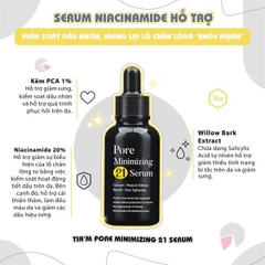 Serum Tiam  Niacinamide 20% + Zinc 1% Tiam Pore Minimizing 21 40ml