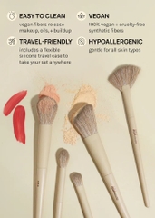 Bộ cọ AOA Hero Brush Set + Silicon Travel Case