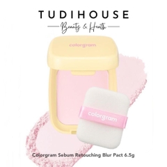 Phấn phủ Colorgram Sebum Retouching Blur Pact 6.5g