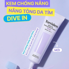 Kem Chống Nắng Torriden Dive In Tone Up Sun Cream Purple SPF50 60ml