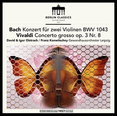 đĩa than David & Igor Oistrach - Bach & Vivaldi: Violin Concertos ( Mono LP )