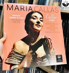 Đĩa LP Maria Callas - Callas A Paris