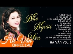 ĐĨA CD HẠ VÂN - NHỚ NGƯỜI YÊU