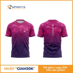 Áo chạy bộ nam nữ Tím mộng mơ MS368
