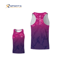 Áo chạy bộ nam nữ Tím mộng mơ MS368