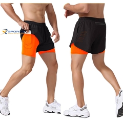 QUẦN CHẠY BỘ HAI LỚP LEGO DÀNH CHO NAM THOÁNG KHÍ MS206