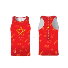 ÁO VIỆT NAM TỰ HÀO DÂN TỘC NAM NỮ MS327