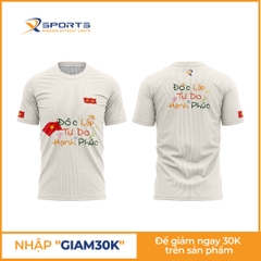 Áo chạy bộ nam nữ Việt Nam độc lập MS362