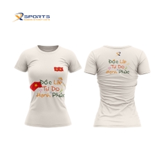 Áo chạy bộ nam nữ Việt Nam độc lập MS362