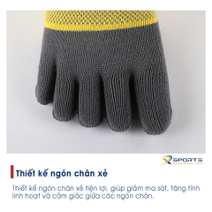 TẤT XỎ NGÓN MEIKAN THOÁNG MÁT ÊM CHÂN DÙNG CHO NAM NỮ MS28