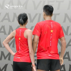 ÁO VIỆT NAM TỰ HÀO DÂN TỘC NAM NỮ MS327