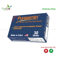 Punsemin - Xua tan nỗi lo bệnh tiểu đường