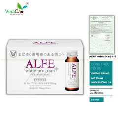 Collagen nội địa Nhật Bản Alfe White Program