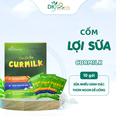 Cốm lợi sữa Curmilk hộp 10 gói - DK Pharma