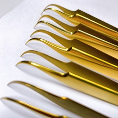 Nhíp Chuyên Tháo Mi Lavender Không Gỉ