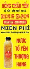 Miễn phí - Nước Tổ yến thượng hạng