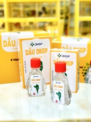 Hộp Dầu gió DKGP - Chai 7ml - Hộp 6 Chai