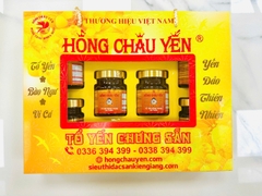 9 Yến Đông trùng hạ thảo - 15g Tổ Yến Tươi / 1 Hủ - Bộ hộp quà 6 Hủ 70ml