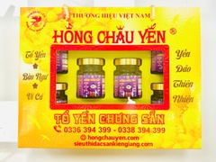 10 Yến Saffron - 15g Tổ Yến Tươi / 1 Hủ - Bộ hộp quà 6 Hủ 70ml
