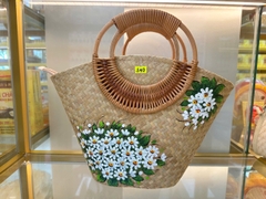 Túi rẽ quạt lớn - Vẽ tay thủ công