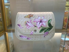 Túi đeo vai bầu buông - Thủ công