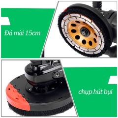 Máy Mài Bê Tông Có Hút Bụi Rubi RB-8150 Minh Phát