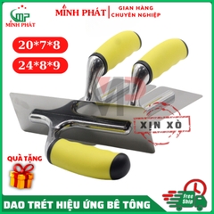 Dao Trét Giả Hiệu Ứng Bê Tông Cán Vàng Cao Cấp Minh Phát 20cm 24cm
