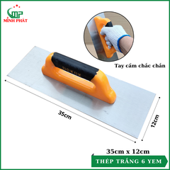 Dao Trét Bột Sơn Nước Dekok Tay Cầm Nhựa 40cm 45cm 50cm Thép Trắng