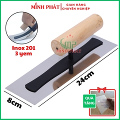 Dao Trét Bột Inox 201 Hàng Nhập Khẩu 24cm Cao Cấp Minh Phát