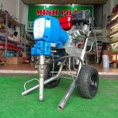 Máy Phun Bột Đặc Sơn Chống Cháy Đa Năng Gmax II 7900 95% Minh Phát