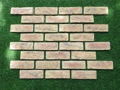 Gạch cổ ốp tường 6x19cm - màu vàng