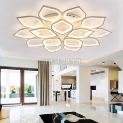 ĐÈN MÂM LED 15 CÁNH SEN 900