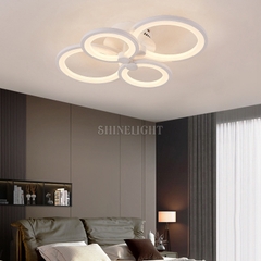 ĐÈN MÂM LED 4 CÁNH TRÒN 600